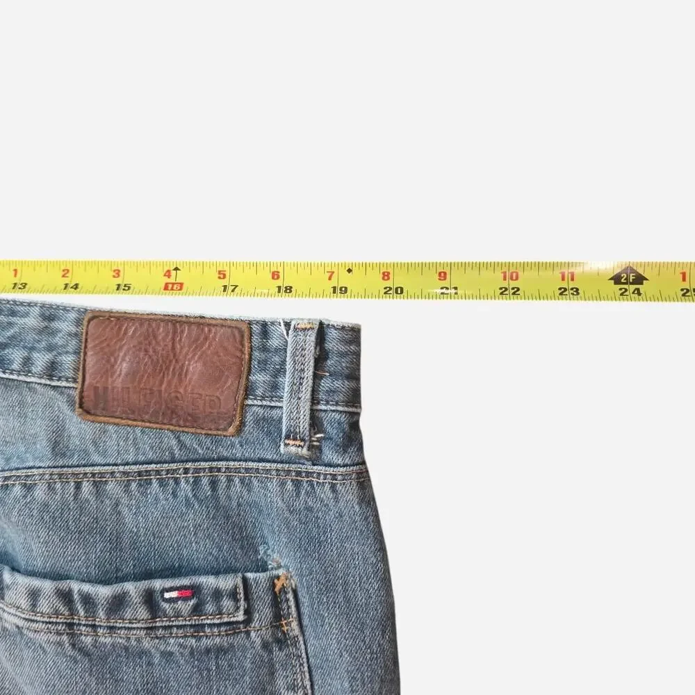Y2K Tommy Hilfiger Premium Boot Cut Denim Jeans (38x30)